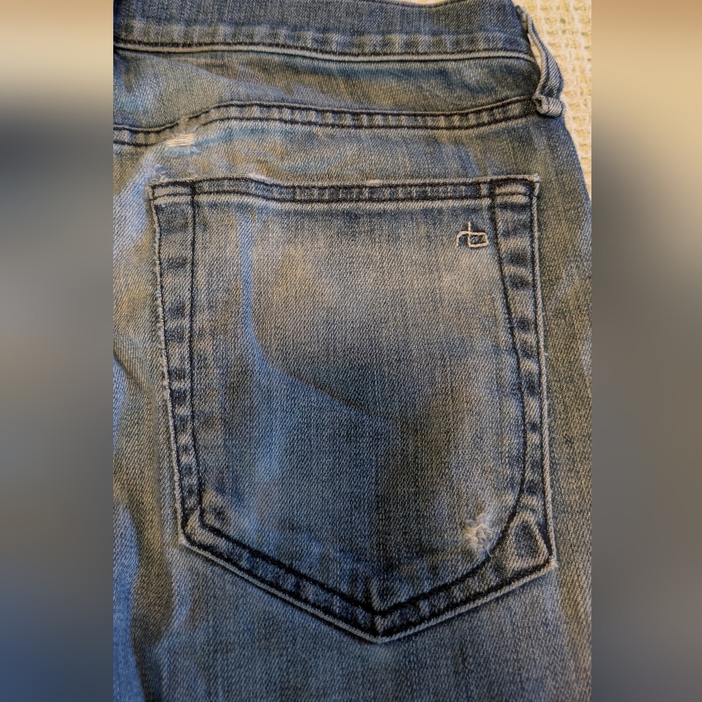 Rag And Bone Men's Blue Jeans - Picture 8 of 11